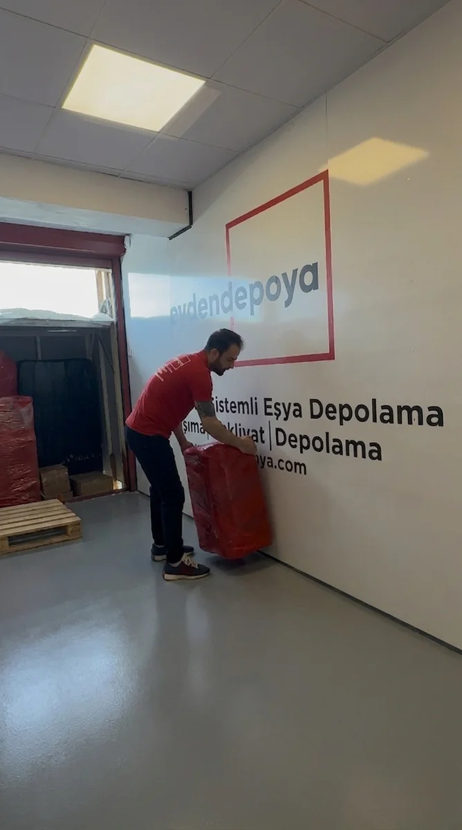 Evden Depoya İstanbul modern eşya depolama tesisi güvenli oda sistemli depo - 29