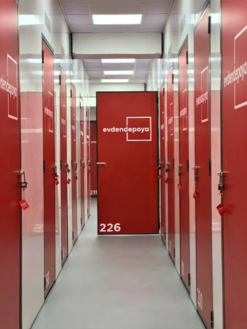 Evden Depoya İstanbul modern eşya depolama tesisi güvenli oda sistemli depo - 5